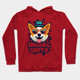 Corgi Spy  Dog Hoodie